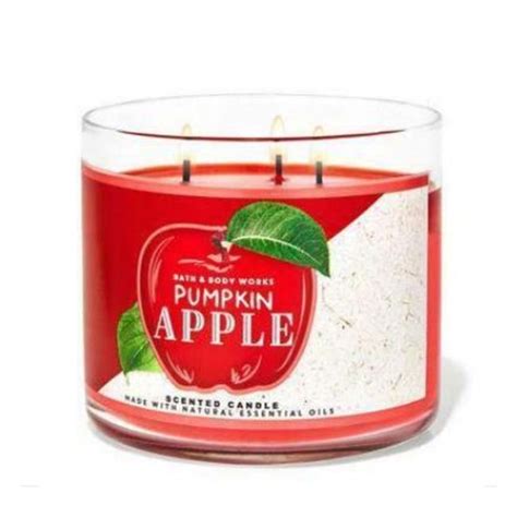 Bath Body Works Wick Candle Pumpkin Apple