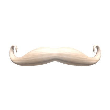 Blonde Connoisseur Mustache Roblox