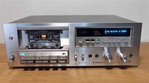 Pioneer CT F750 Stereo Cassette Tape Deck Vintage HiFi YouTube