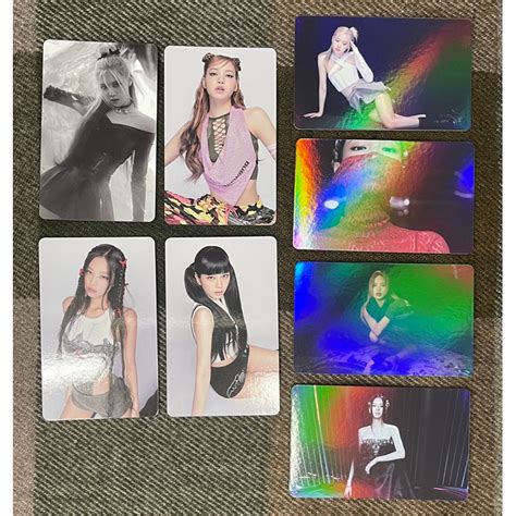 Blackpink Born Pink Album Photocards Weverse Pob Pc Magnet Lenticular