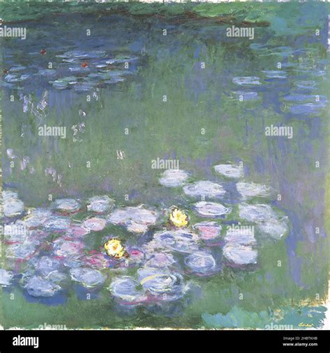 Asahi Beer Oyamazaki Villa Museum Water Lilies Oil On