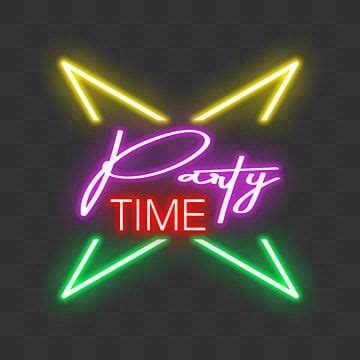 Party Time Neon Sign