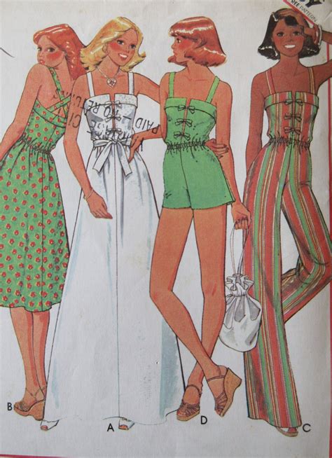 Vintage Jumpsuit Sewing Pattern