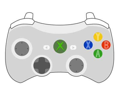 Xbox Controller Scheme Clip Art at Clker.com - vector clip art online, royalty free & public domain