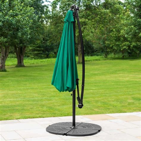 Harrier 3m Overhanging Parasol Umbrella Cantilever Net World Sports