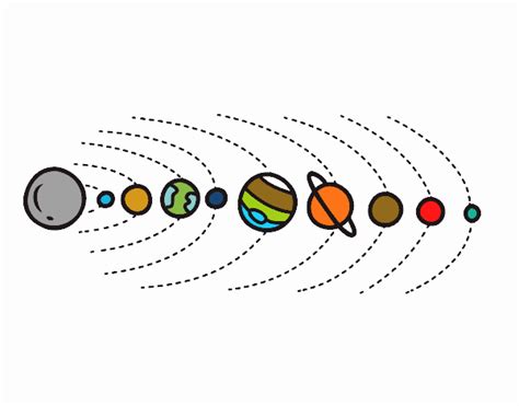Dibujo De Sistema Solar Pintado Por En El Día 03 05 23 A Las 153801 Imprime