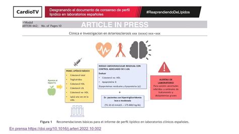 Desgranando El Documento De Consenso De Perfil Lip Dico En Laboratorios