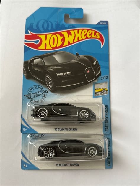 Hot Wheels Bugatti Chiron Hobbies Toys Toys Games On Carousell