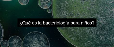 Qu Estudia La Bacteriolog A Ejemplos Y Definici N Incorruptible