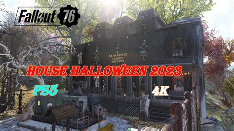 Mi Camp🏡de Halloween🎃en Fallout 76☣️ El N 6 De Ps5🎮 Youtube