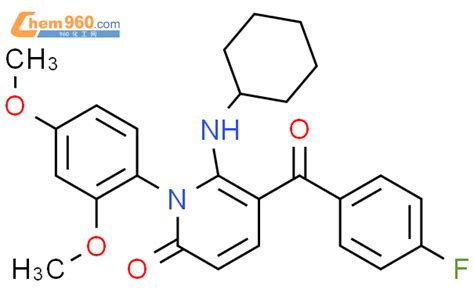 874195 98 9 2 1H Pyridinone 6 Cyclohexylamino 1 2 4 Dimethoxyphenyl