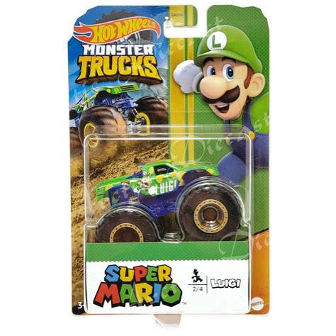 Hot Wheels Super Mario Monster Truck Hcr