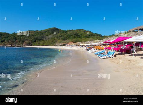 Isle De Ixtapa Ixtapa Island Zihuatanejo Guerrero Mexico Stock