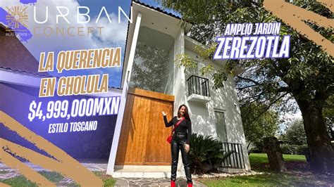 Venta Casa La Querencia Zerezotla Mxn Jardin Amplio Vive El