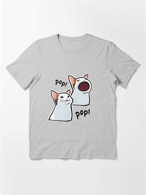 Pop Cat Meme Popcat Popping Cat T Shirt For Sale By Coolintent