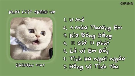 Playlist Speed Up Kìa Bóng Dáng Ai 4 Mùa Thương Em 11 11 Nhạc sped Cute Chill HOT Tiktok
