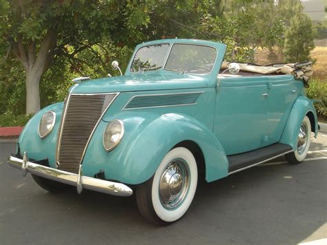 Ford Deluxe Convertible Sedan Vintage Motor Cars At Hershey