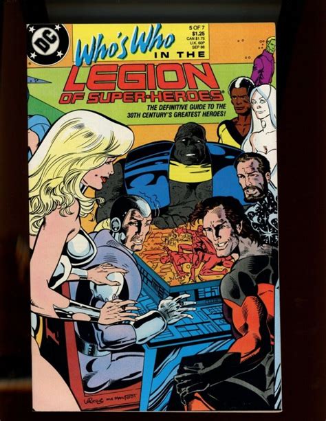 Who S Who In The Legion Of Super Heroes Greg Larocque Cover Art