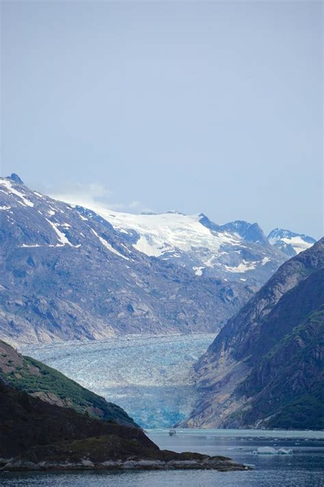 Endicott Fjord Dawes Glacier Alaska Stock Photos Free Royalty Free