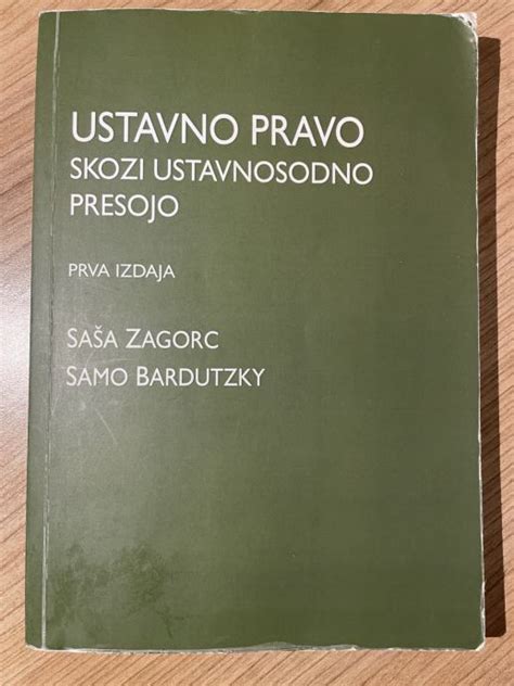 Ustavno Pravo Skozi Ustavnosodno Presojo