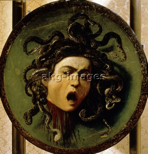 Caravaggio Head Of Medusa C1598 Akg Images Blog