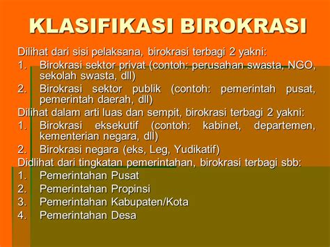 Detail Contoh Birokrasi Di Indonesia Koleksi Nomer