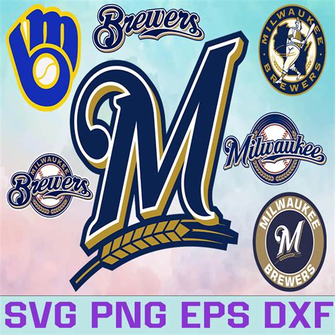 Milwaukee Brewers Baseball Team SVG Milwaukee Brewers Svg Inspire