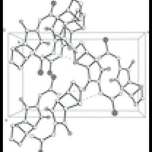 The Crystal Packing Of I Viewed Along B Axis Dashed Lines Indicate