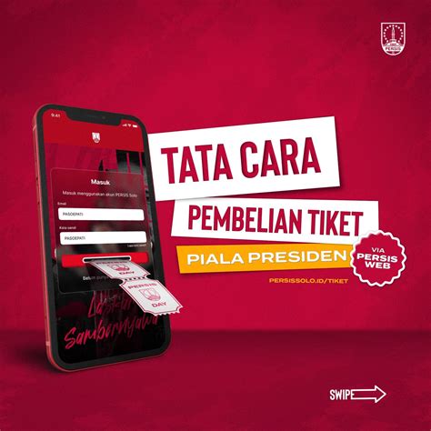 PERSIS On Twitter Tata Cara Pembelian Tiket Online Pertandingan