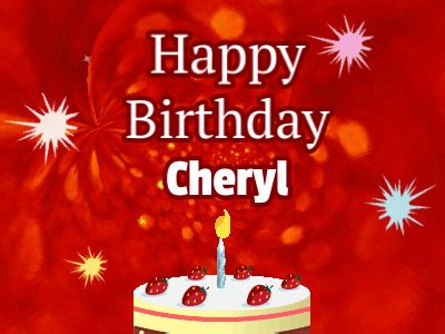 Happy Birthday Cheryl GIF 14