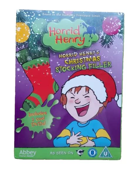 HORRID HENRY DVD - Horrid Henry's Christmas Stocking Filler - 2 Disc ...