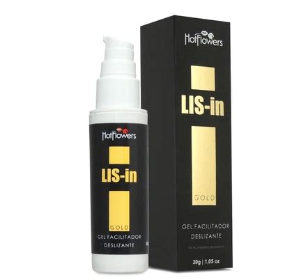 Lis In Gold Gel Facilitador E Deslizante Anal G Hotflowers