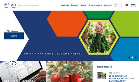 Arysta Si Rinnova Sul Web Difesa E Diserbo Agronotizie