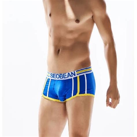 Famous Brand Men S Sexy Boxers Underwear Fashion Male Gay Underwear