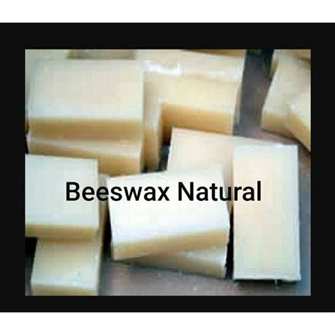 Jual Cera Alba Natural Gr Beeswax Putih Natural Gr Shopee