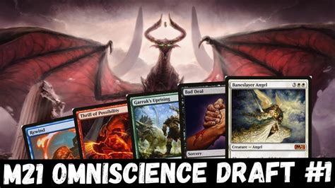 Magic Arena M21 Omniscience Draft 1 YouTube