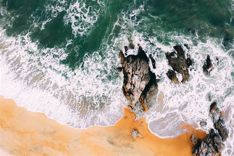 Aerial Photography of Beach · Free Stock Photo