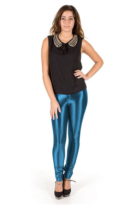 Glamorous Disco Pants High Waisted Disco Pants Sky Blue Disco Pants