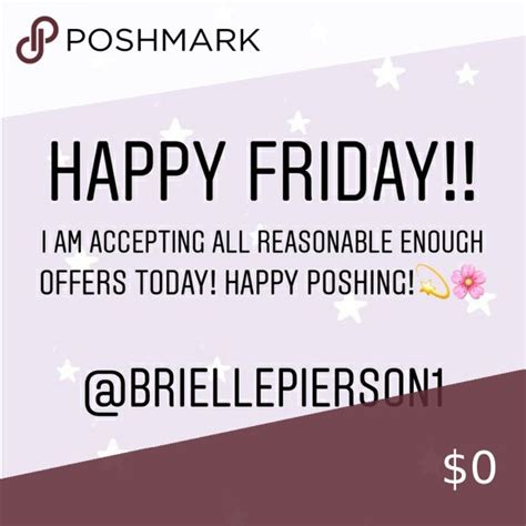 Happy Friday Sale On Poshmark