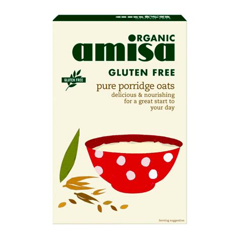 Amisa Org G F Pure Porridge Oats 325Gm Buy Health Products At Healthy