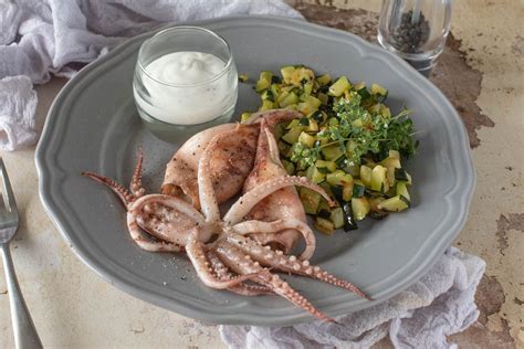 Calamari Alla Griglia La Ricetta Del Piatto Gustoso E Completo