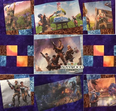 Brynwood Needleworks Fortnite Quilt Finish