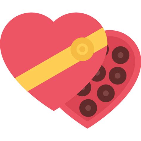 Chocolate Box Love Vector Svg Icon Svg Repo