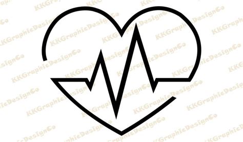 Nurse Heartbeat Svg Heart Beat Svg Rn Svg Healthcare Svg Nurse Svg Designs Nursing Svg Files Ekg