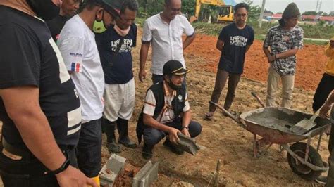 LRP KKLR Bangun Huntara Untuk Korban Banjir Bandang Luwu Utara