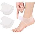 VivoFoot 2 Pairs Gel Heel Protectors Blister Prevention Heel Sleeves