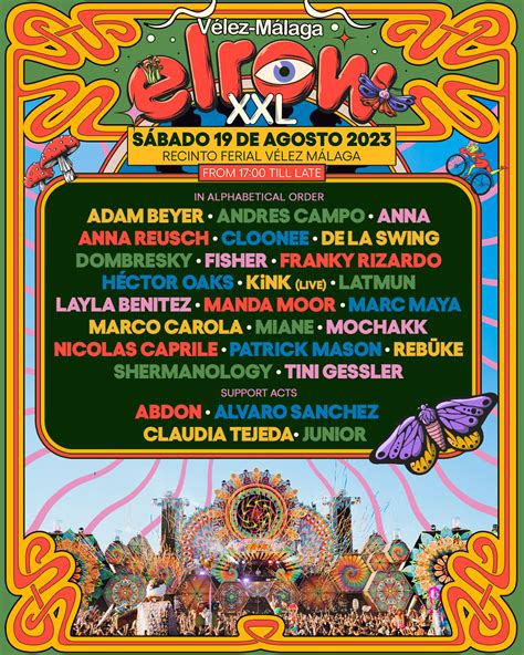 Elrow M Laga Xxl Desvela Su Cartel Al Completo What Magazine