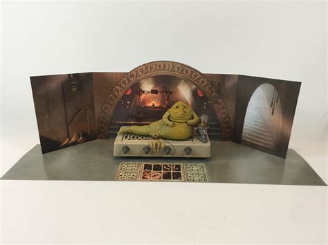 Custom vintage star wars Jabba The Hutt Palace backdrop for diorama ...