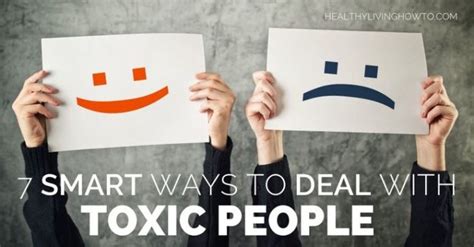 Psychology 7 Smart Ways To Deal With Toxic People InfographicNow