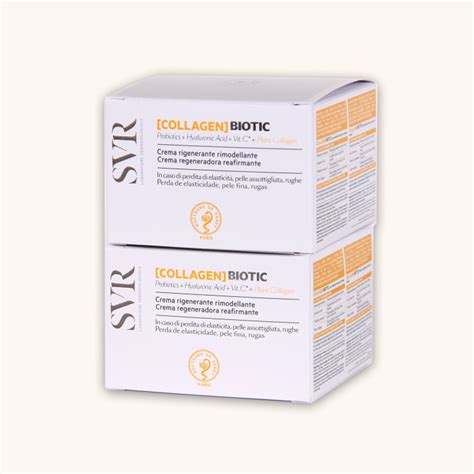 Svr Pack Duplo Collagen Biotic Crema Con Minitalla Ampoule B Hydra De